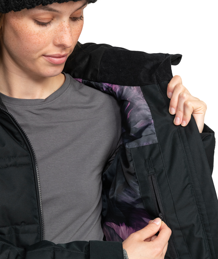 Roxy Roxy Womens Quinn Jk W24 | True Black