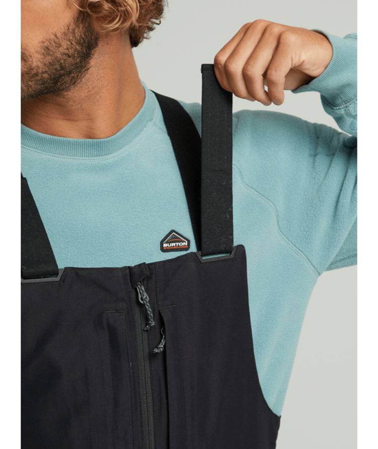 Burton Burton Mens Reserve Gore‑Tex 2L Bib Pants 2026 | True Black