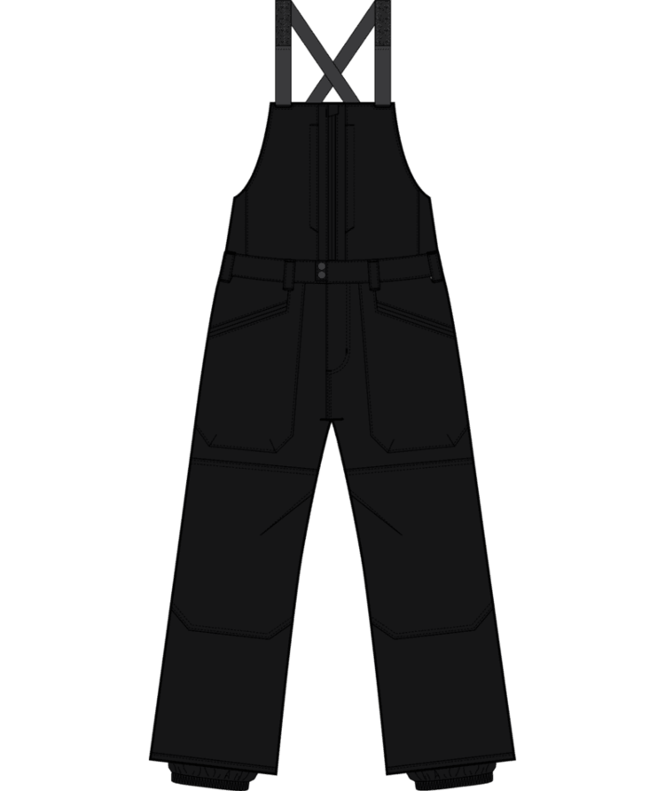 Burton Burton Mens Reserve Gore‑Tex 2L Bib Pants 2026 | True Black