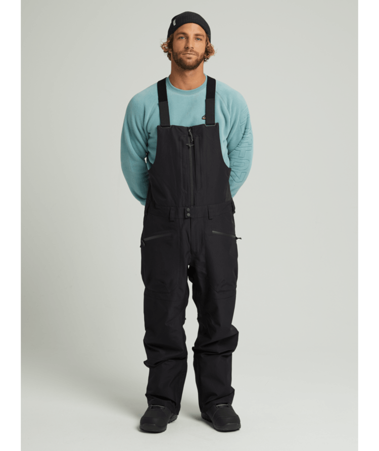 Burton Burton Mens Reserve Gore‑Tex 2L Bib Pants 2026 | True Black