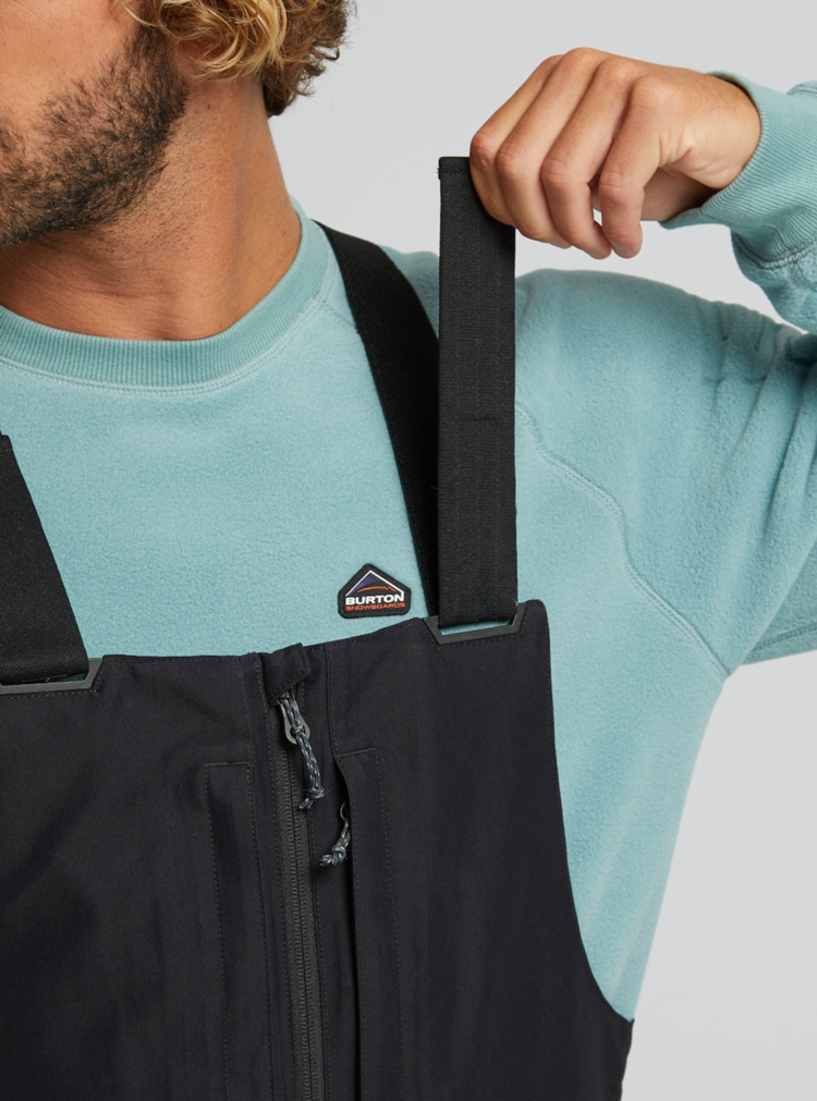 Burton Burton Mens Reserve Gore‑Tex 2L Bib Pants 2026 | True Black