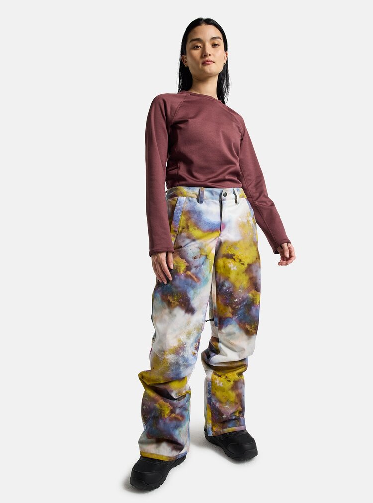 Burton Burton Womens Society Pant W24 | Stout White Voyager