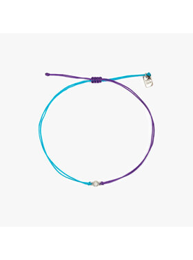 Pura Vida Pura Vida Suicide Awareness Thread Charm Bracelet | Silver