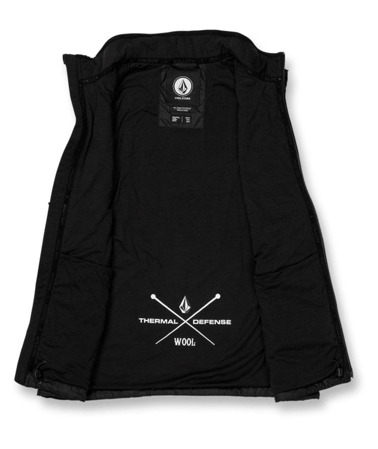 Volcom Volcom Mens Utility Puff Vest 2026 | Black