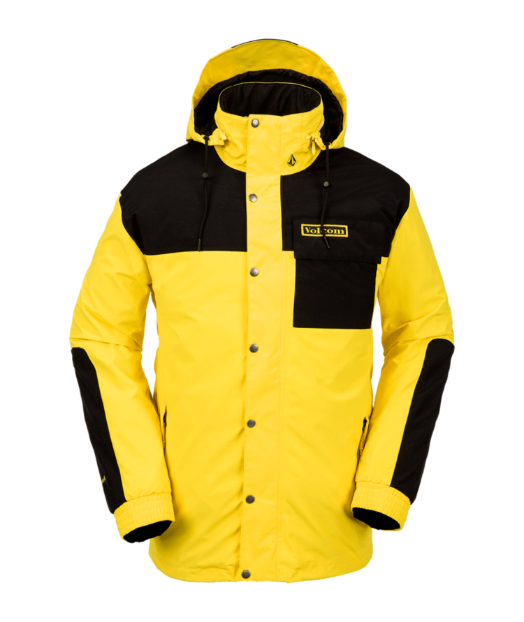 Volcom Volcom Mens Longo Gore-Tex Jacket W24 | Bright Yellow