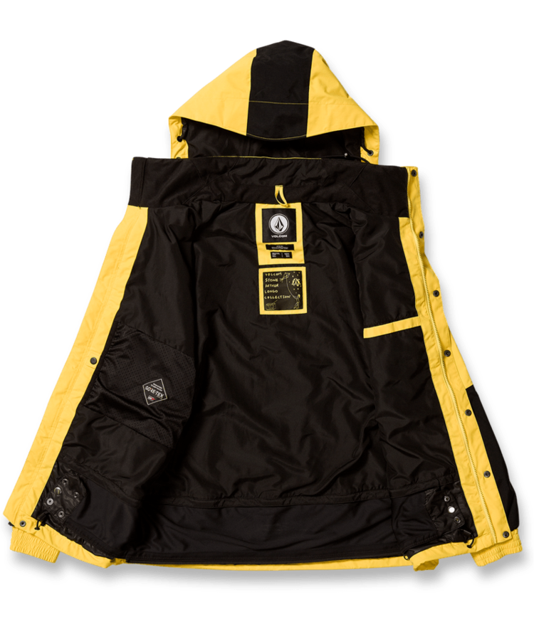 Volcom Volcom Mens Longo Gore-Tex Jacket W24 | Bright Yellow