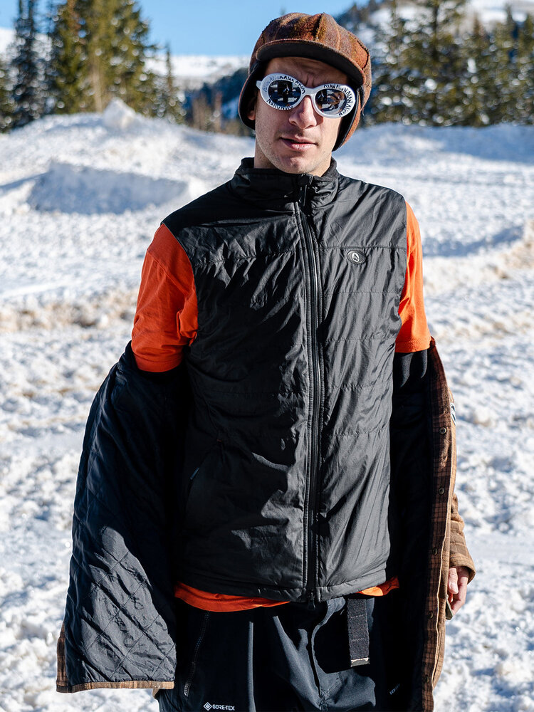 Volcom Volcom Mens Utility Puff Vest 2026 | Black
