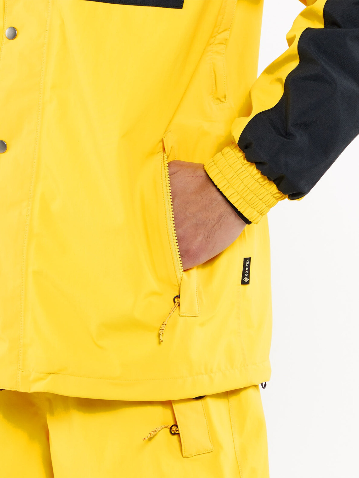 Volcom M Longo Gore-Tex Jacket W24 | Bright Yellow - The Volcom M Longo Gore-Tex Jacket W24 | Bright Yellow - The