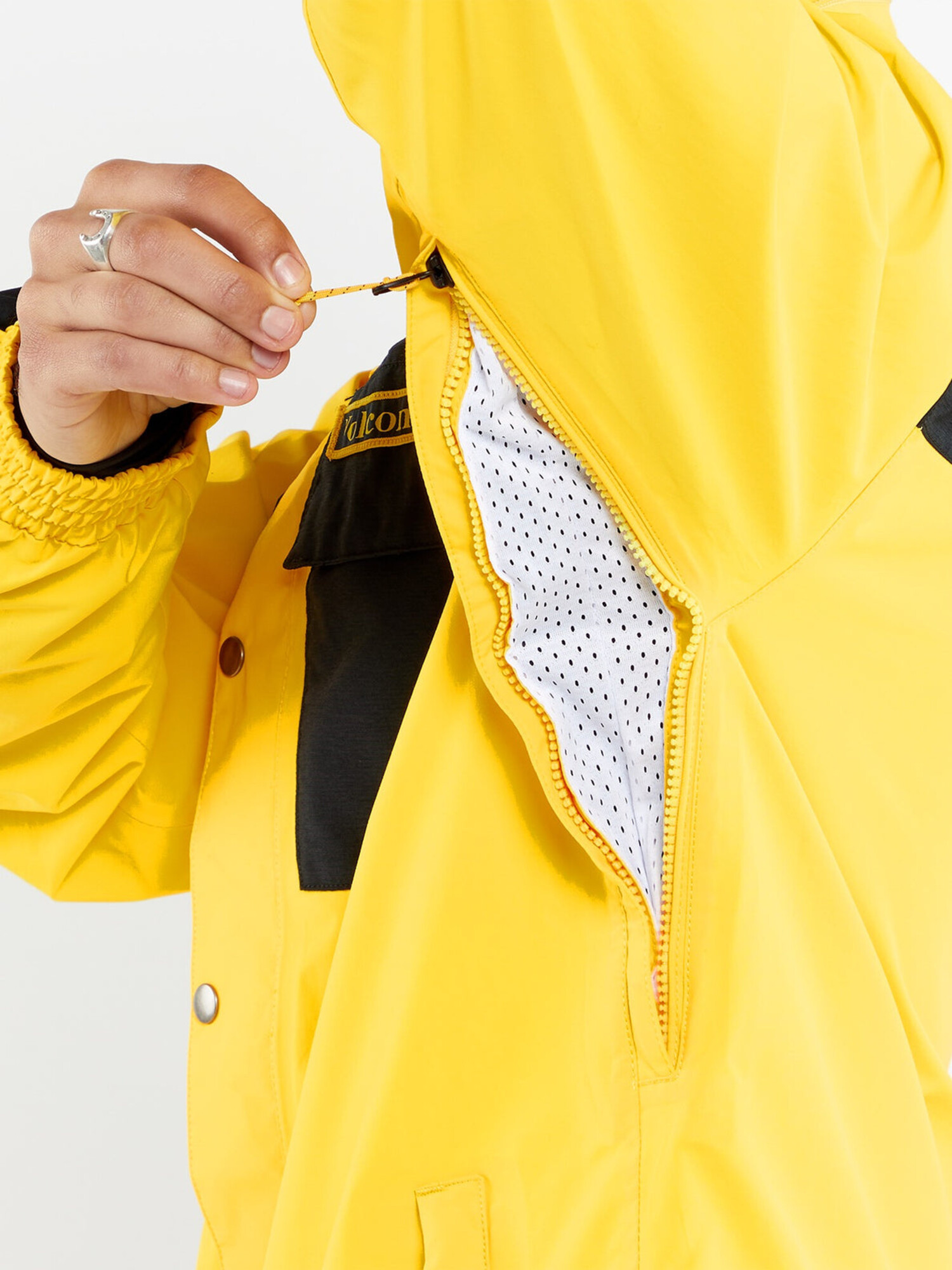 Volcom M Longo Gore-Tex Jacket W24 | Bright Yellow - The Volcom M Longo Gore-Tex Jacket W24 | Bright Yellow - The