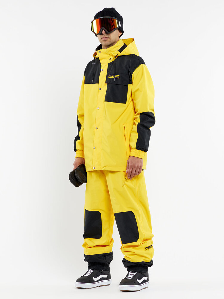 Volcom Volcom Mens Longo Gore-Tex Jacket W24 | Bright Yellow