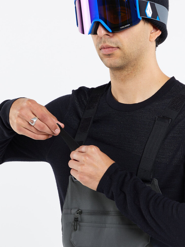 Volcom Volcom Mens Roan Bib Overall W24 | Dark Grey