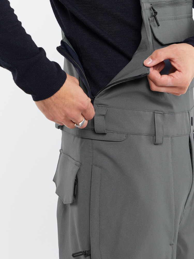 Volcom Volcom Mens Roan Bib Overall W24 | Dark Grey