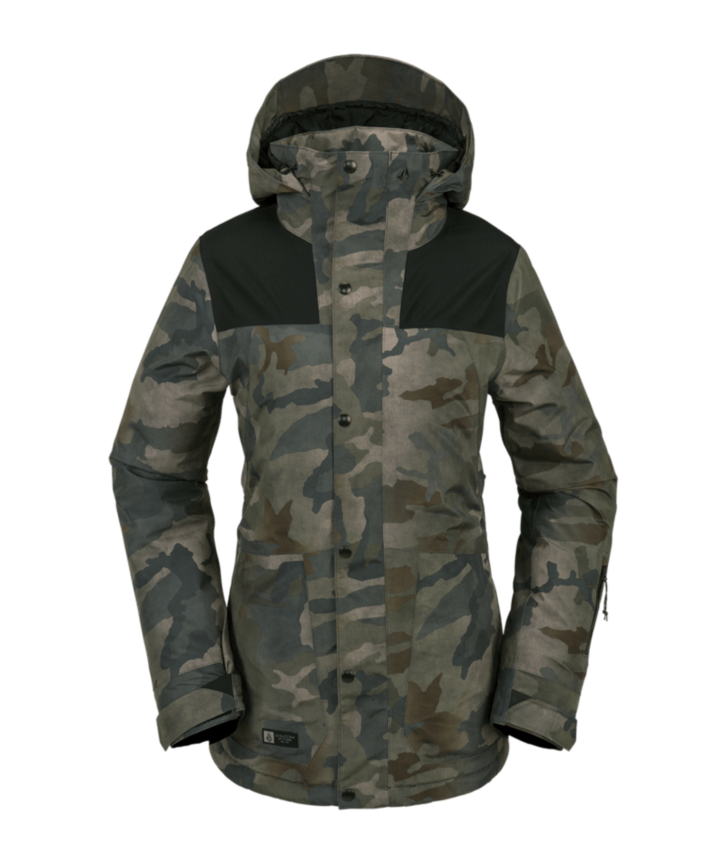 Volcom W Ell Ins Gore-Tex Jacket W24 | Cloudwash Camo - The Drop
