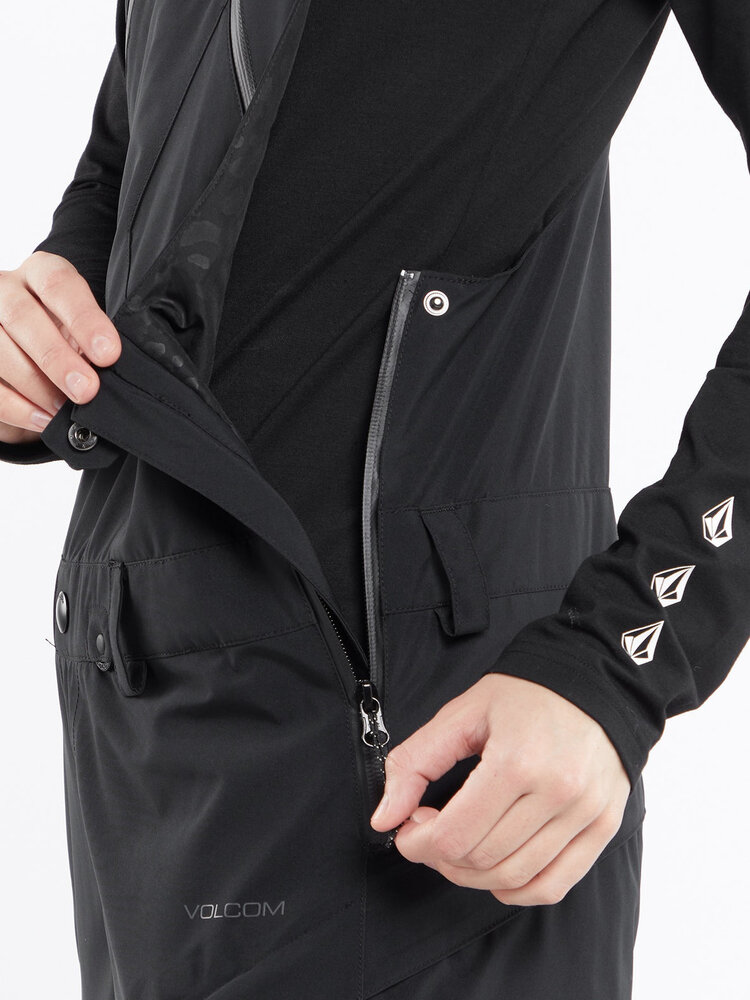 Volcom Volcom Womens Elm Stretch Gore Bib Overall 2026 | Black