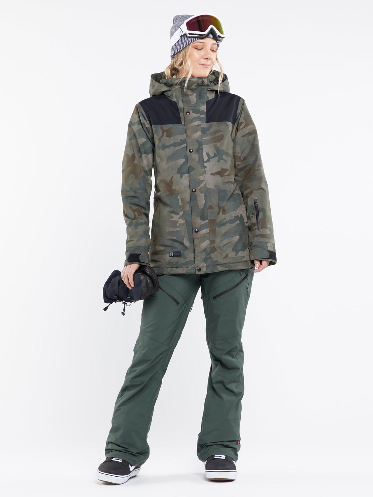 Volcom W Ell Ins Gore-Tex Jacket W24 | Cloudwash Camo - The Drop