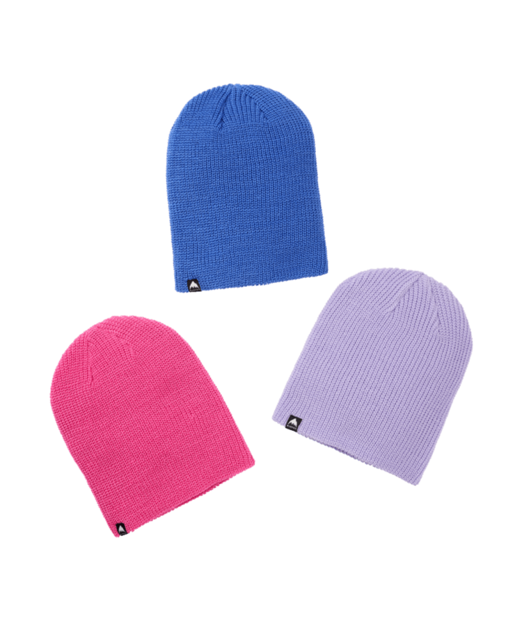 Burton Burton Youth Recycled Dnd Beanie 3 Pk W24 | Amparo Blue/Supernova/Fuchsia Fusion