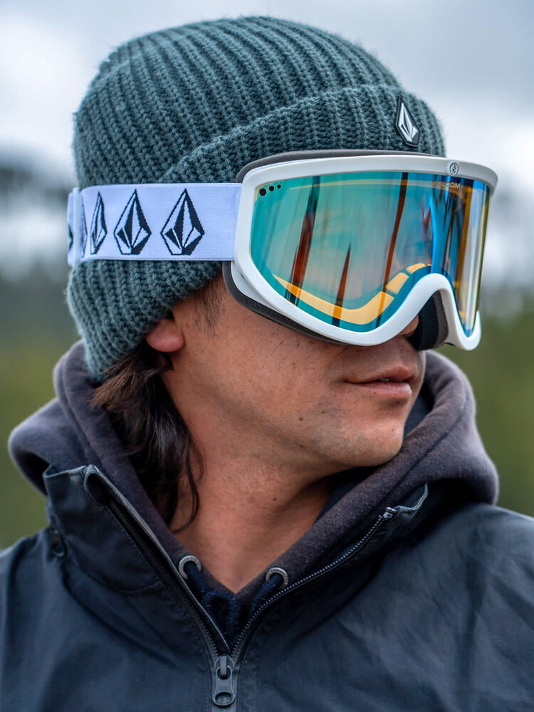 Volcom Volcom Footprints Matte White Stone 2026 | Ice Chrome