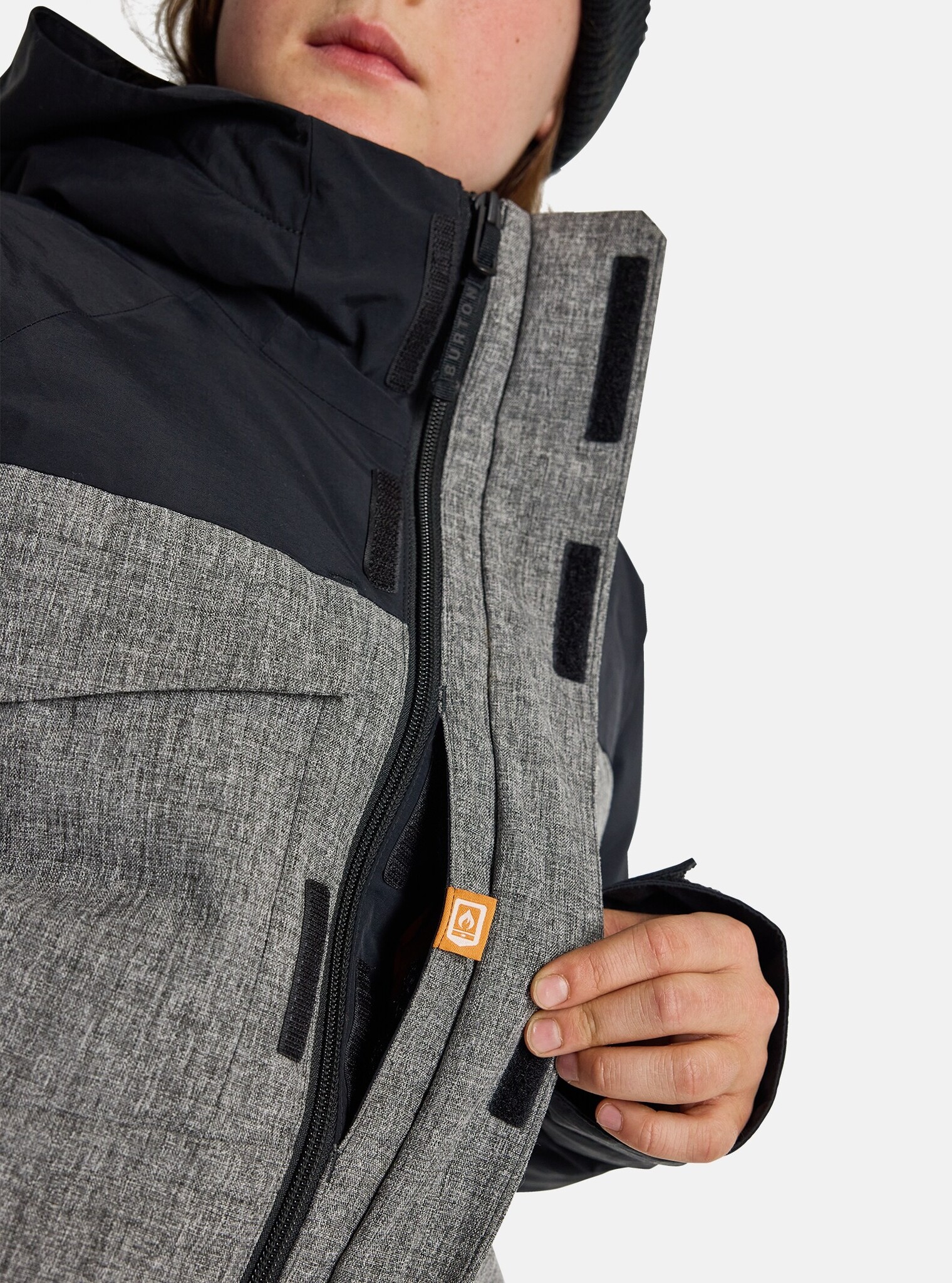 Covert jacket top