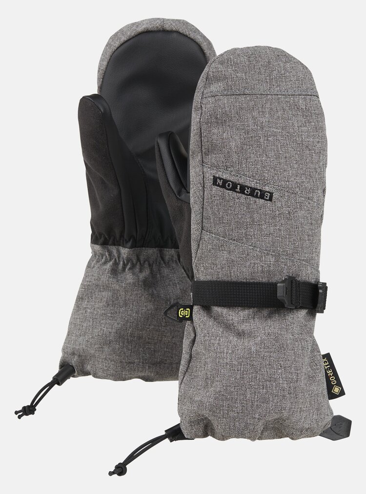 Burton Burton Youth Gore-Tex Mittens W24 | Gray Heather
