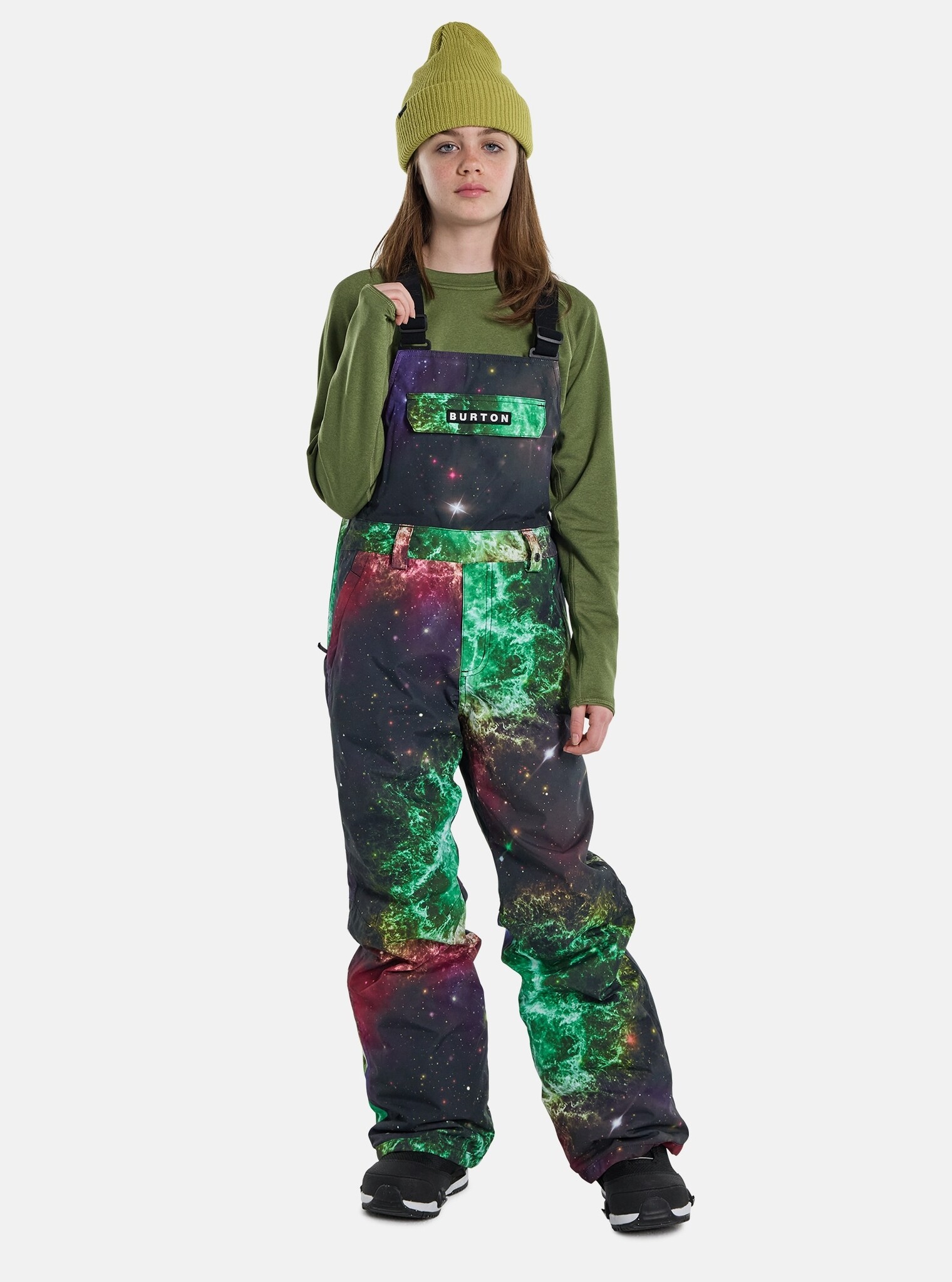 Burton Y Skylar 2L Bib Pants W24 | Painted Planets - S3 Boardshop