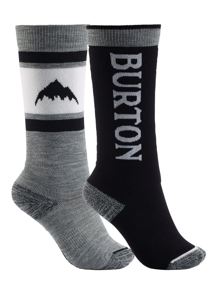 Burton Burton Youth Weekend Midweight Socks 2-Pack 2026 | True Black
