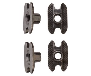 Burton Burton M6 Channel Inserts — 4 Pack | Black