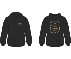 Poler Highest Standard Hoodie | Black - S3 Boardshop