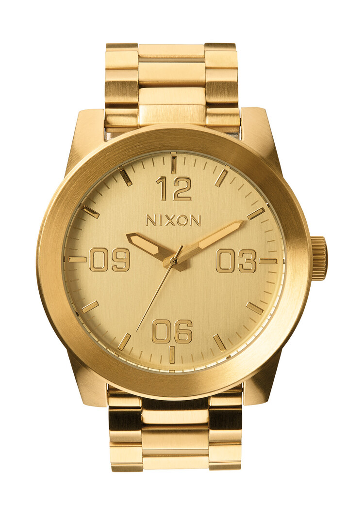 Nixon Nixon Corporal Stainless Steel | All Gold