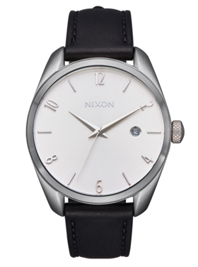Nixon Nixon Thalia Leather | Silver/Black