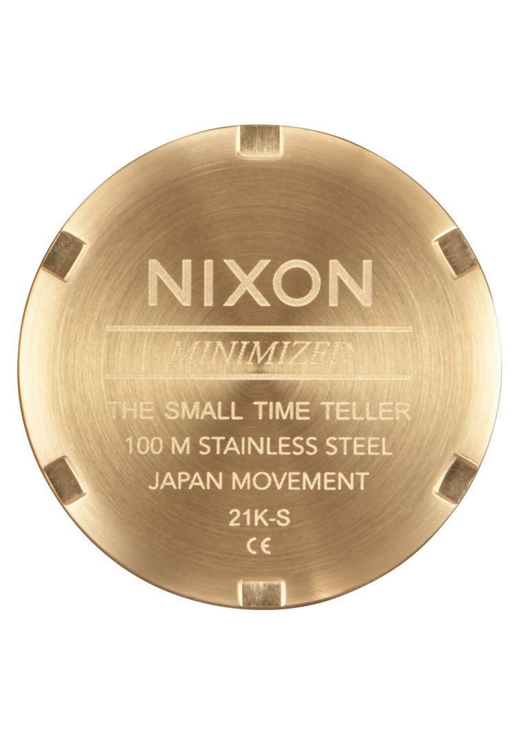 Nixon Nixon Small Time Teller | Lt Gold/Silver/Vintage White