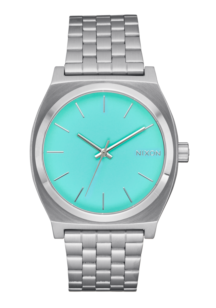 Nixon Nixon Time Teller | Silver/Turquoise