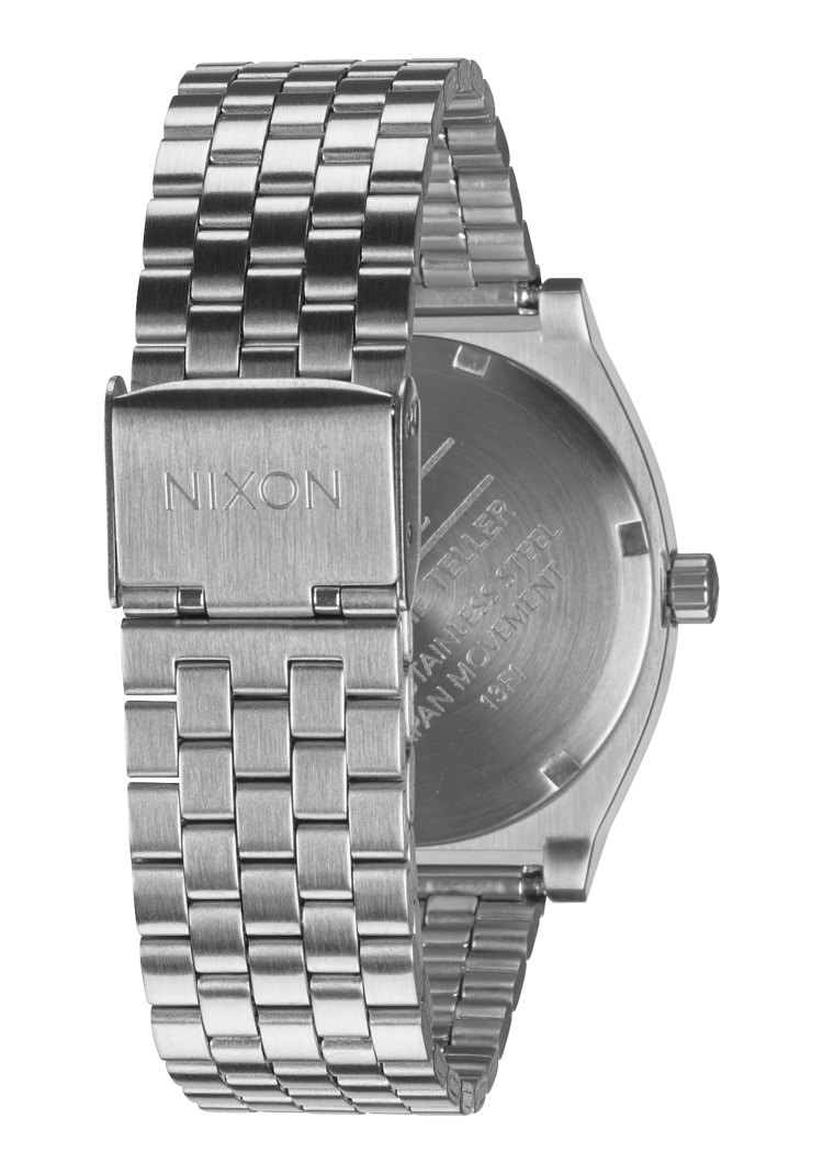 Nixon Nixon Time Teller | Silver/Turquoise