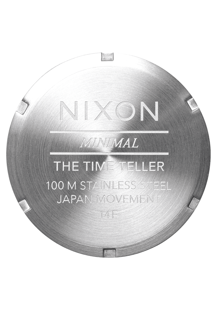 Nixon Nixon Time Teller | Silver/Turquoise