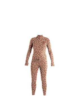 Airblaster Airblaster Womens Hoodless Ninja Suit W24 | Rust Daisy