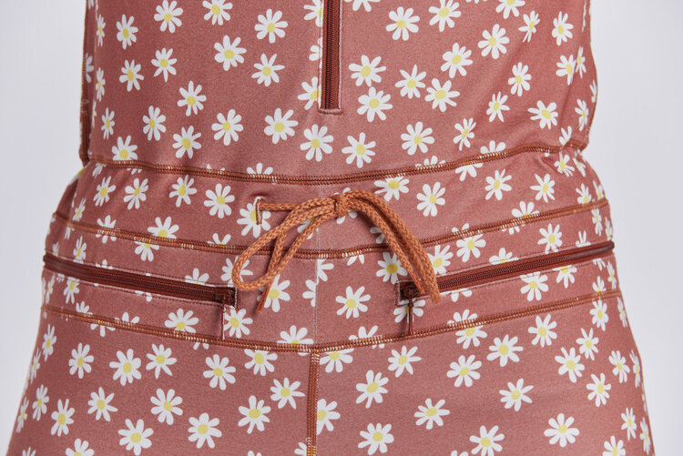 Airblaster Airblaster Womens Hoodless Ninja Suit W24 | Rust Daisy