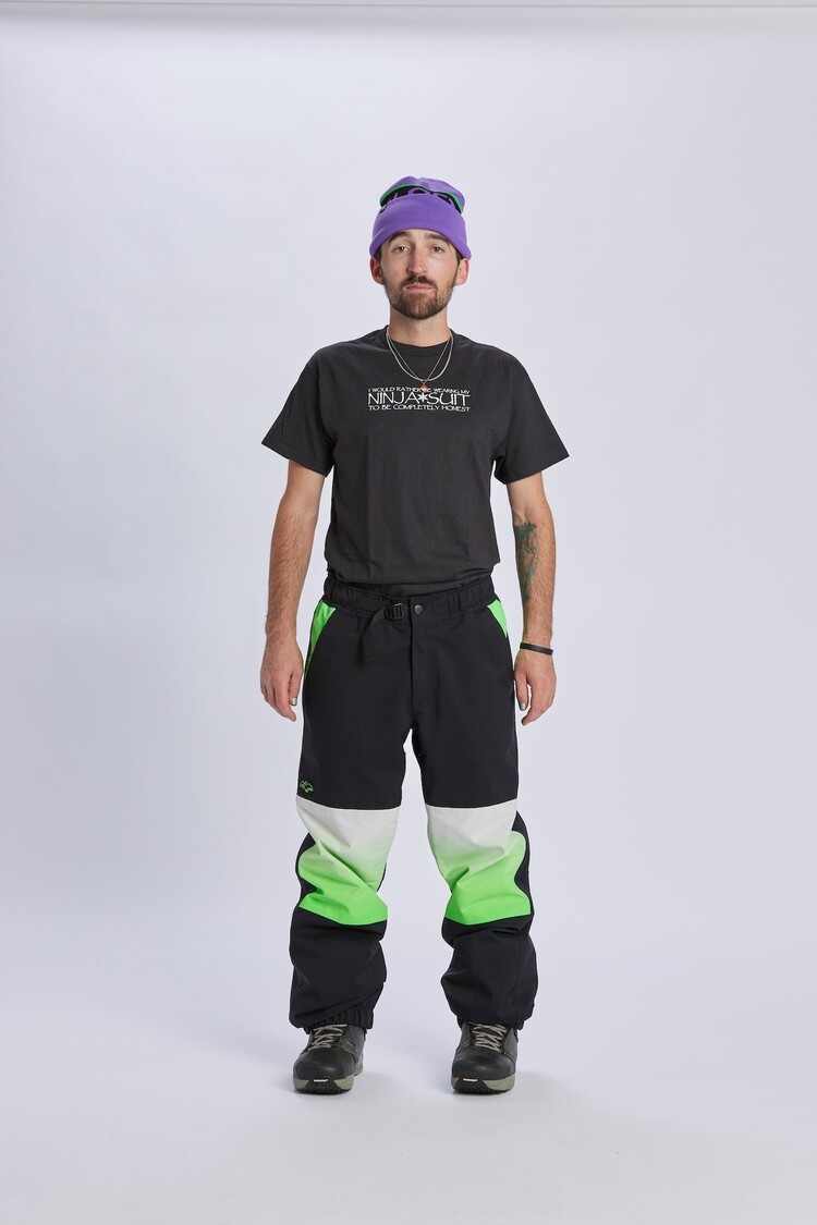 Airblaster Airblaster Mens Max Elastic Boss Pant W24 | Max Green Fade