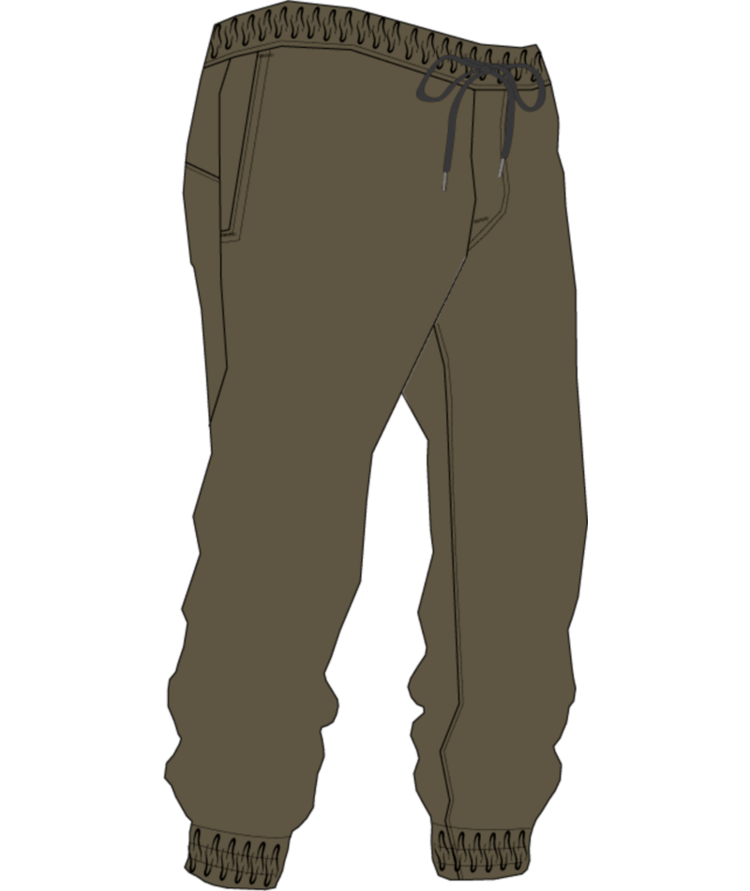 Volcom Volcom Boys Frickin Slim Jogger | Mushroom