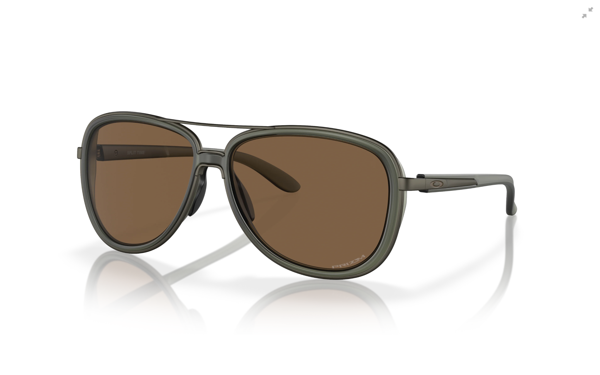Oakley Split Time Matte Olive Ink | Prizm Bronze - The Drop Rideshop