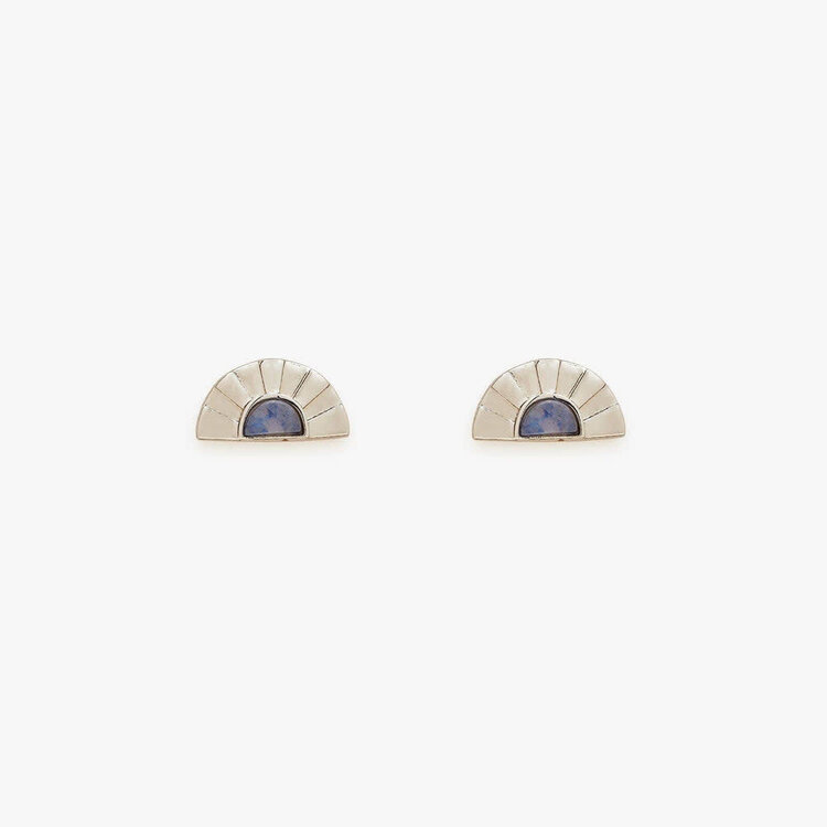 Pura Vida Pura Vida Pacifica Stud Earrings | Silver