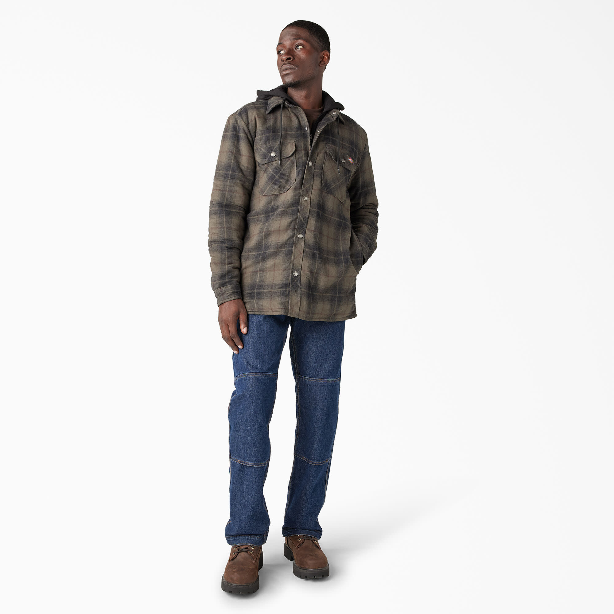 Dickies plaid coat deals