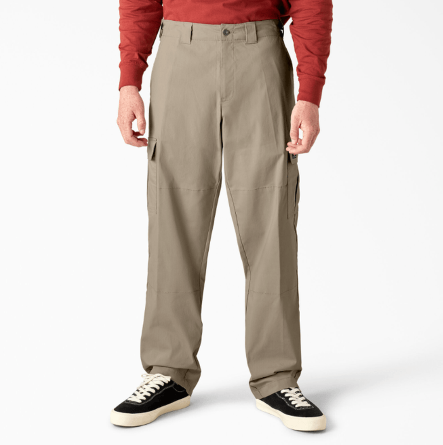 Dickies Men's Relaxed Fit Straight Leg Cargo Work Pant : :  Clothing, Shoes & Accessories