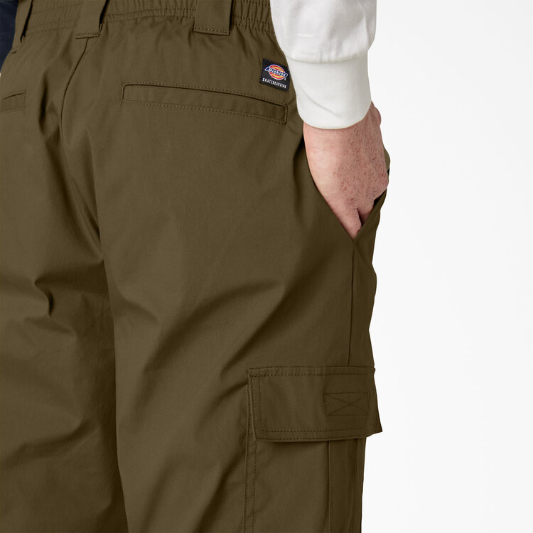 Dickies Dickies Mens Skate Loose Fit Cargo Pants | Dark Olive