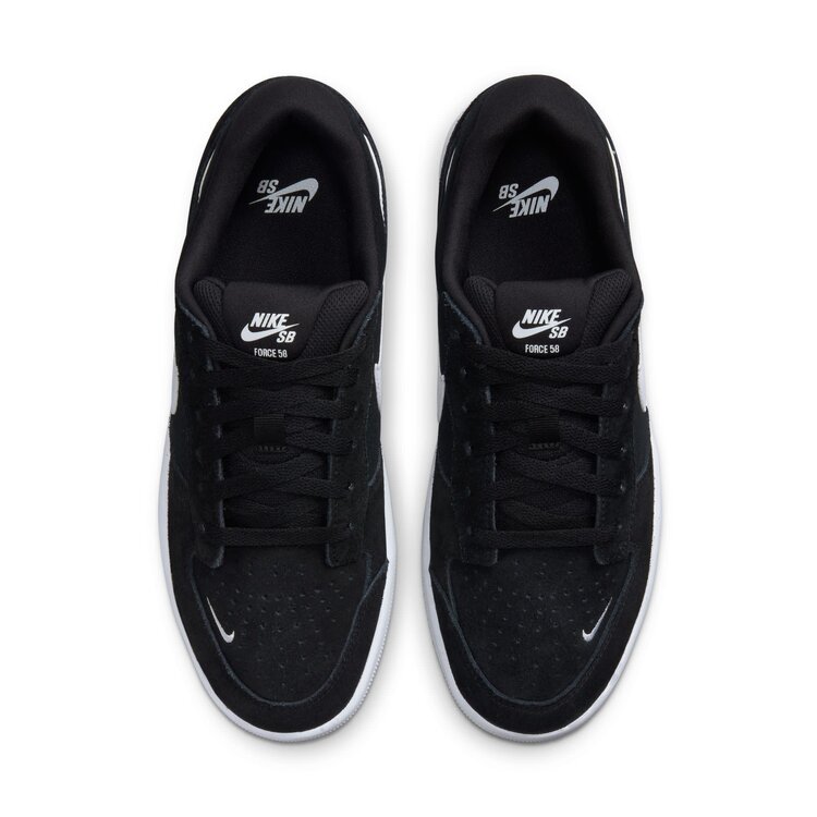 Nike SB Nike Sb Force 58 (Unisex) | Black/White-Black