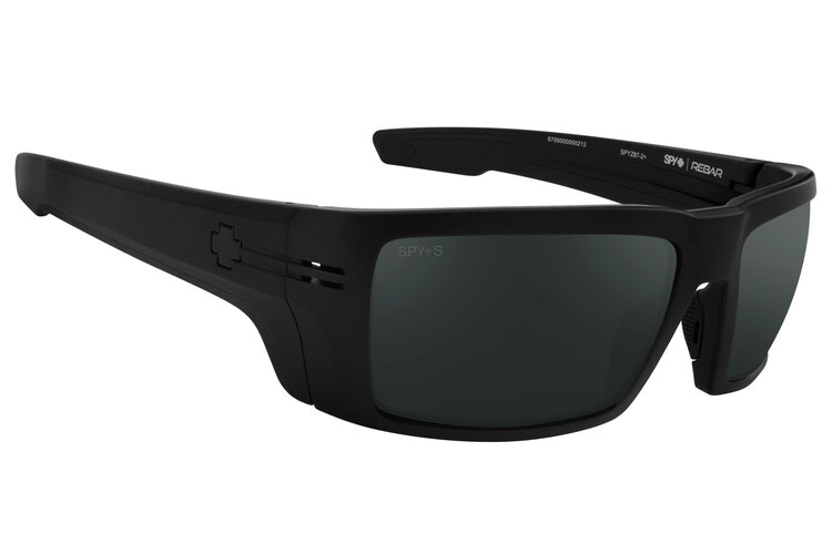 Spy Spy Rebar ANSI Matte Black | Happy Boost Polar Black Mirror