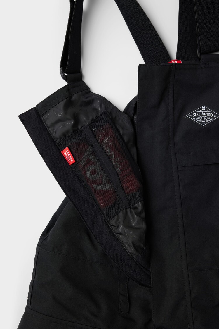 686 686 Frontier Insulated Bib 2027 (Youth) | Black