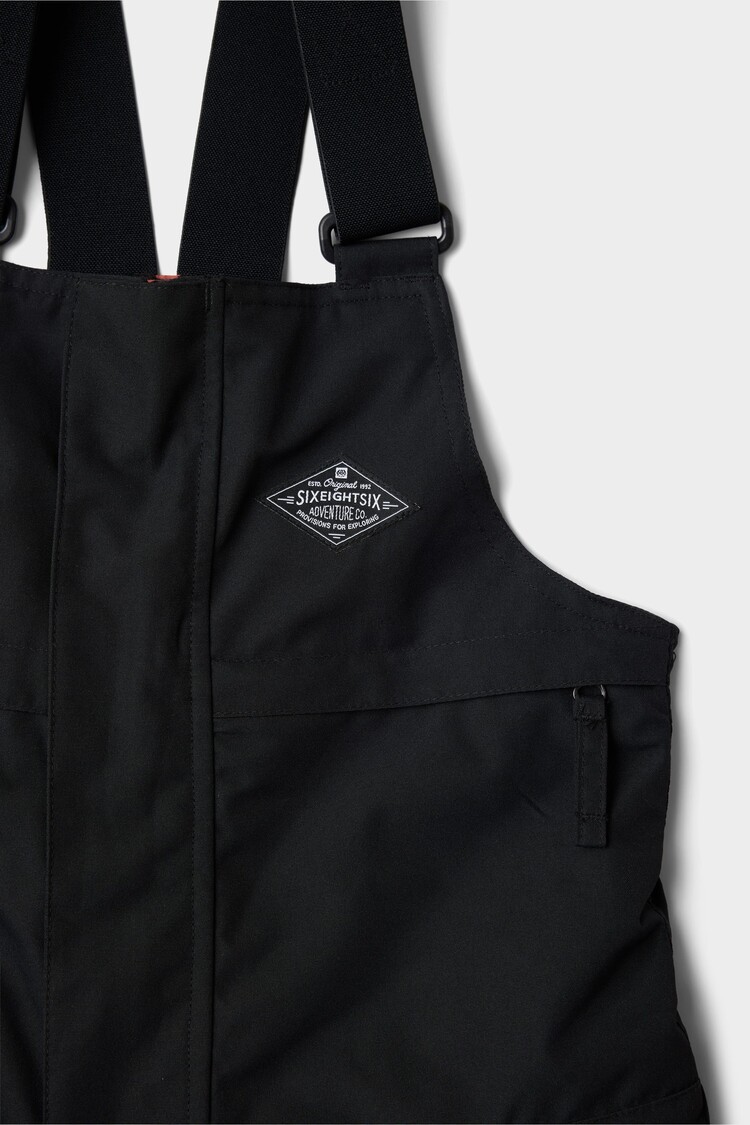 686 686 Frontier Insulated Bib 2027 (Youth) | Black