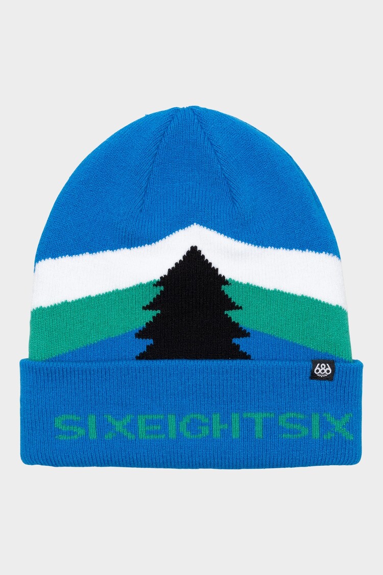 686 686 Boys Vintage Cuff Beanie W24 | Blue Slush