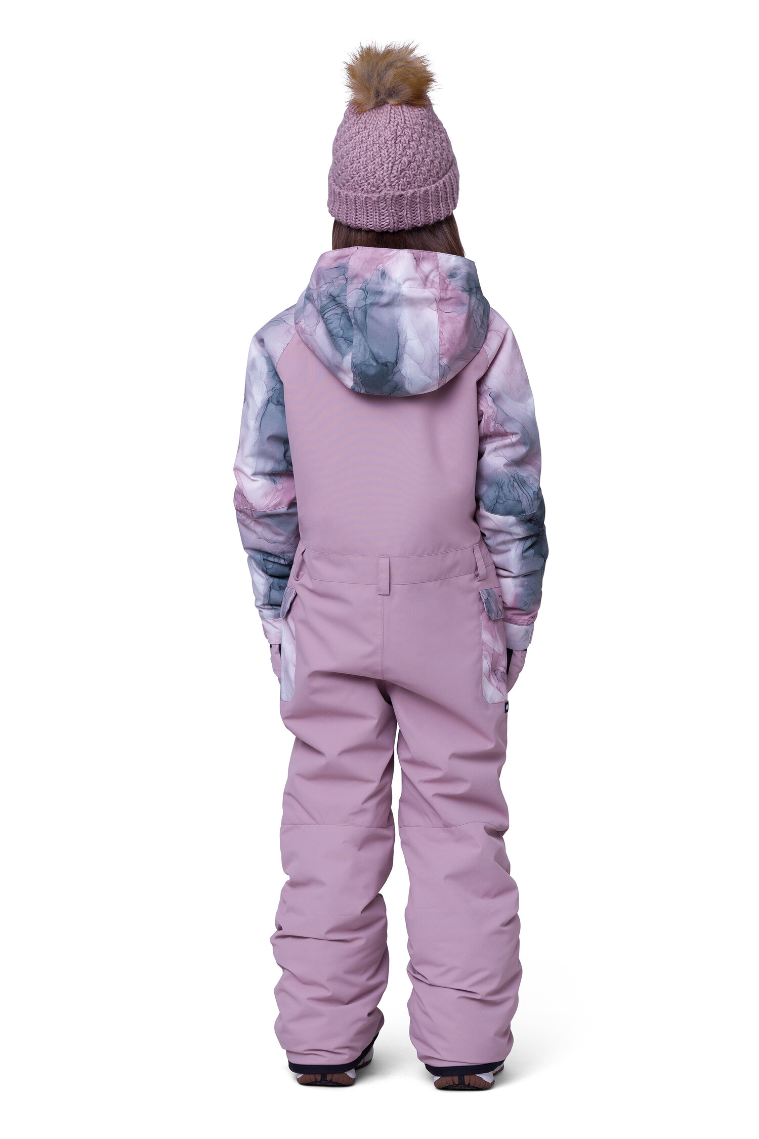 686 G Shine Insulated One-Piece W24 | Dusty Mauve Colorblock - S3 