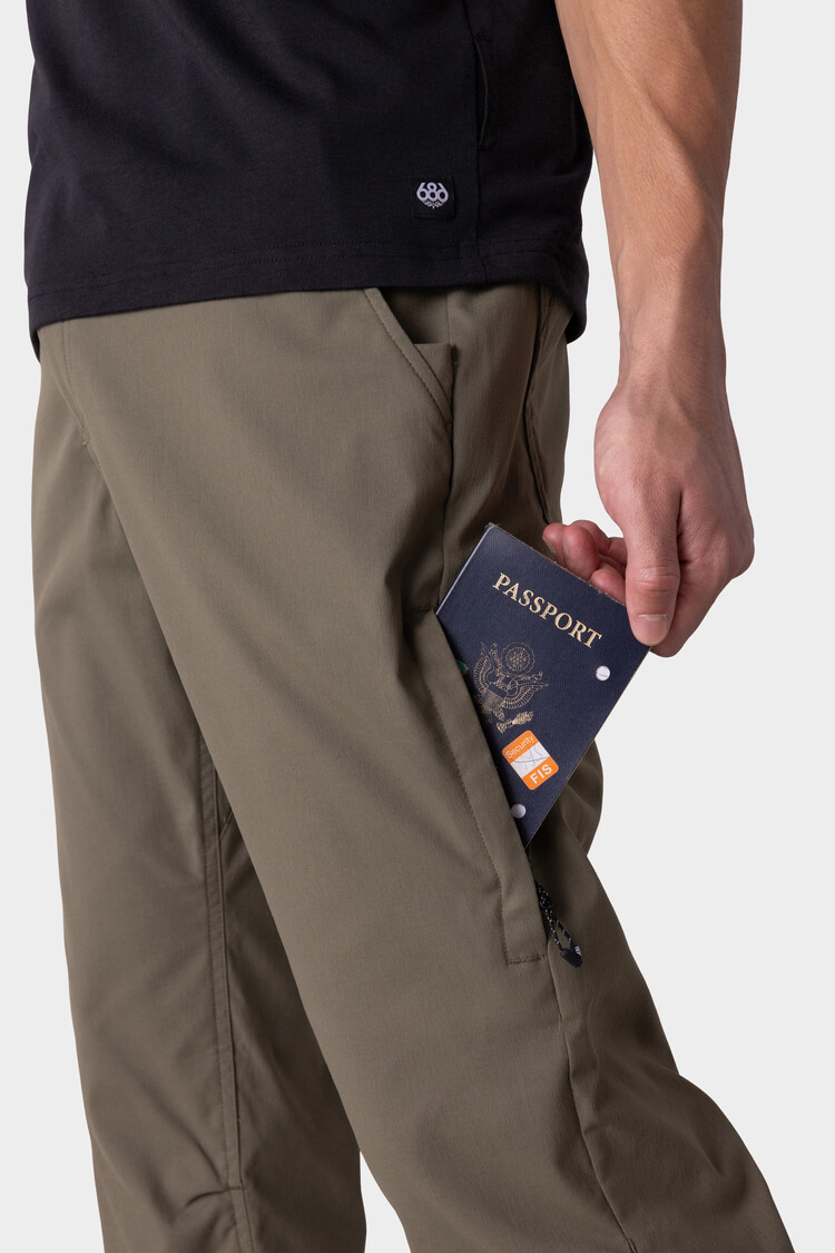 686 686 Mens Everywhere Pant - Relaxed Fit | Dusty Fatigue