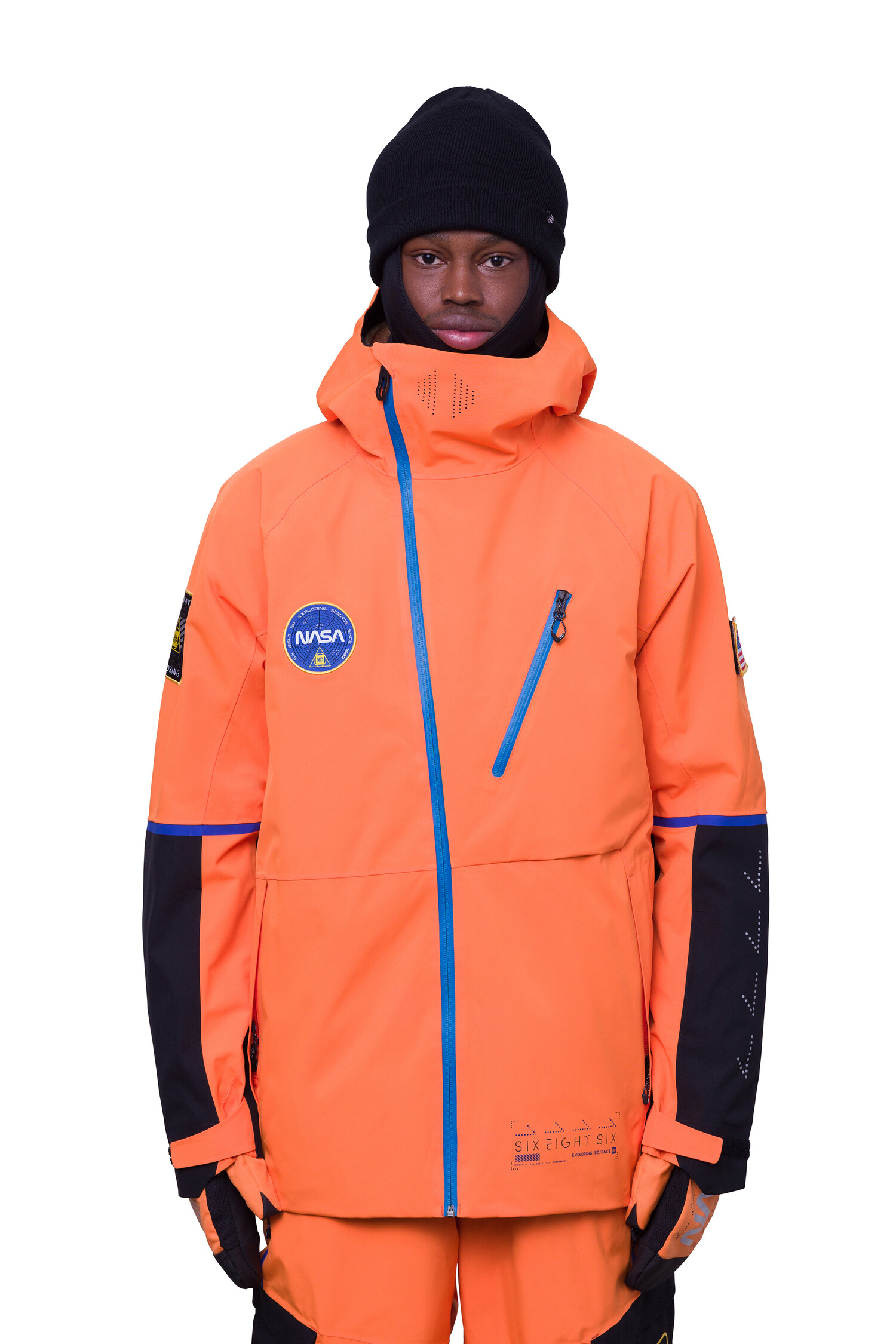 686 M Exploration Thermagraph® Jacket W24 | Nasa Orange Black - S3